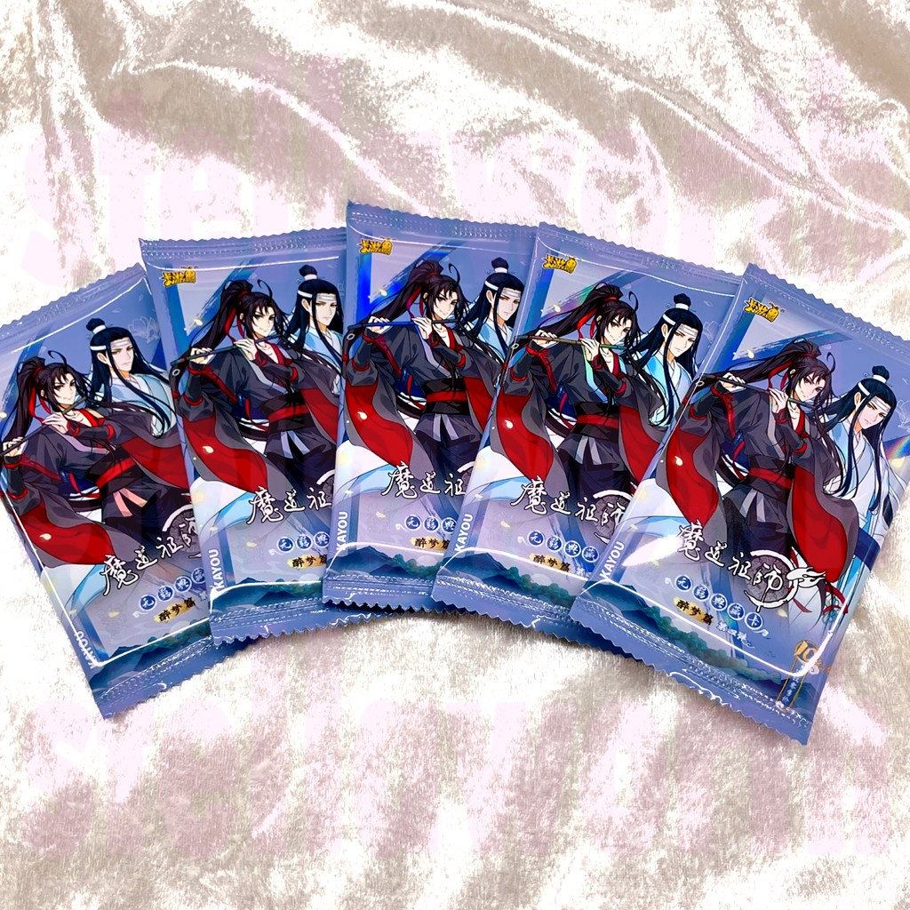 再入荷のお知らせ／ 魔道祖師アニメ 無羈 酔夢シリーズ トレーディング