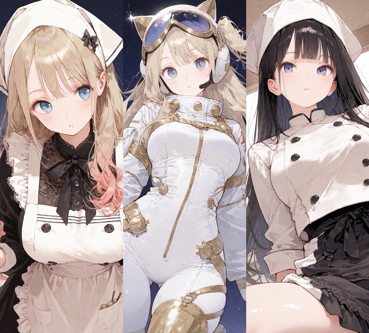 こちらの投稿で900個目の衣装になります❤ みなさまの応援が励みになり