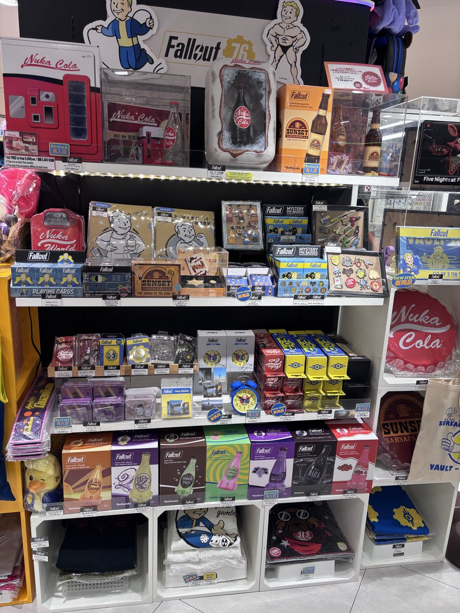 新商品、再入荷共に #fallout アイテム 豊富にご準備しております