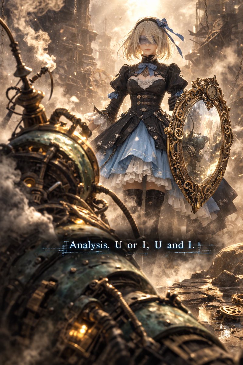 今日は『超かぐや姫！』2回目の自宅鑑賞をする予定だったけど、昼から酔っ払ってAI相手に「スチームパンク風ヨルハ製アリス」という謎概念を描かせていたら妻が仕事から帰宅
あぁ、TVの選択権は俺には無いのでお預け
※「ヨルハ製」てのはゲーム『NieR:Automata』のことね、室内BGMをそうしてたら...