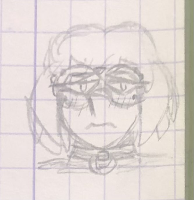 Mona with głasses 😂

#art #doodle #oc #artmoots