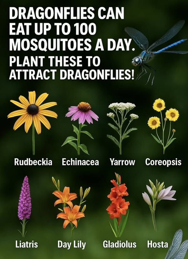 Bring dragonflies and kill all the mosquitoes