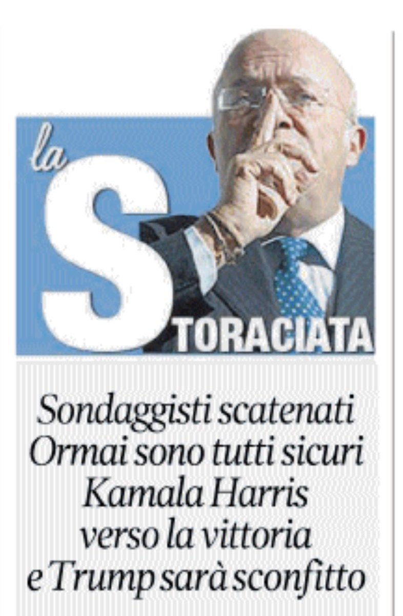ChiodiDonatella's tweet image. Amici del NO, tranquilli.
Al #ReferendumGiustizia, secondo i sondaggi, vincerà #KamalaHarris...

#28febbraio #IoVotoSì
