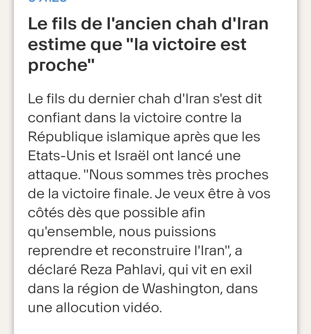Aucune sympathie pour le régime des mollahs, mais ce type est un clown
