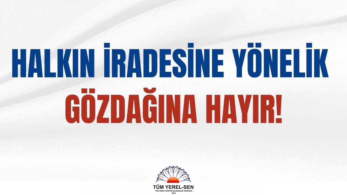 Halkın İradesine Yönelik Gözdağına Hayır!

Bolu Belediye Başkanı Sayın Tanju Özcan’ın sabahın erken saatlerinde jandarma eşliğinde gözaltına alınması, yalnızca bir belediye başkanına yönelik işlem değil; yerel demokrasiye, halkın iradesine ve hukuk devleti ilkesine yönelik ağır