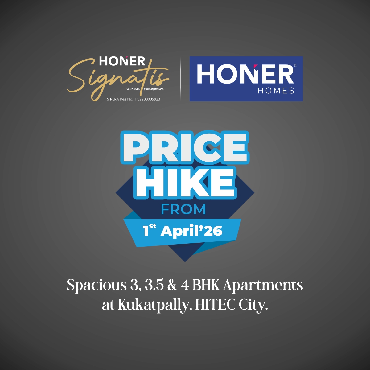 HonerHomes's tweet photo. Still analysing and waiting for the “right time”?
Sometimes the smartest move is simply acting before the market does.
Secure your preferred home before April 1st - #PriceRevision.
Visit: https://t.co/nRq27RB9kR
#Signatis #HonerSignatis #HouseOfHappiness #HonerHomes #WeAreHoner https://t.co/2b1Rd7FEHU