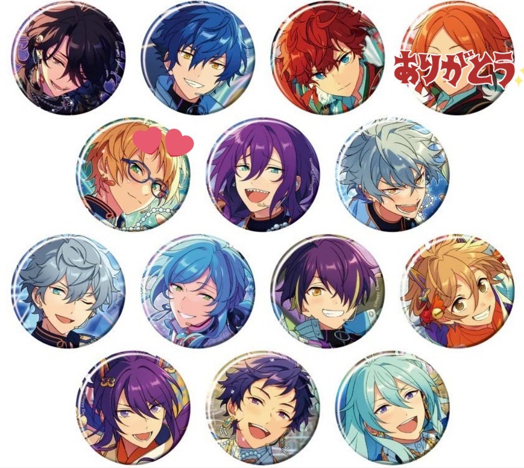 あんスタ(交換) コレクション缶バッジ Jan.⇒idol 1BOX 予約済み Feb