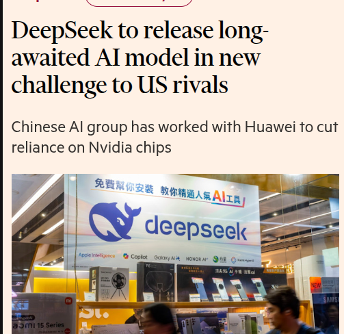 FT headline screenshot