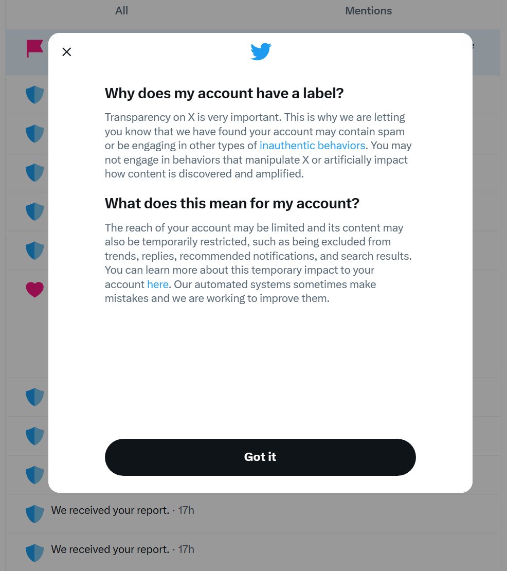 RobM0RM0NT's tweet photo. Kolejny #shadowban https://t.co/oVy1vcAsn3