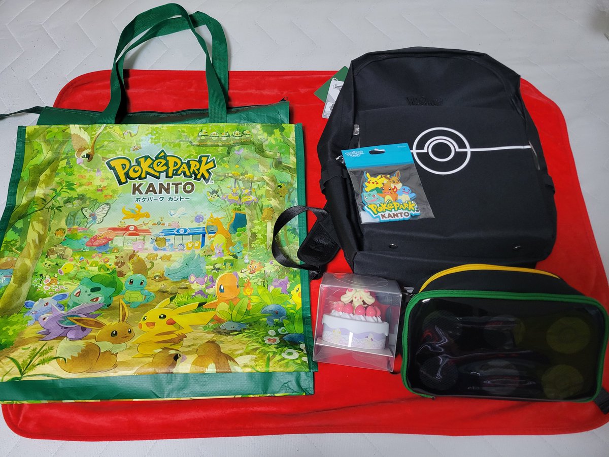 まずはポケパークカントーでだいすきショップやワゴンでの購入品、飲食