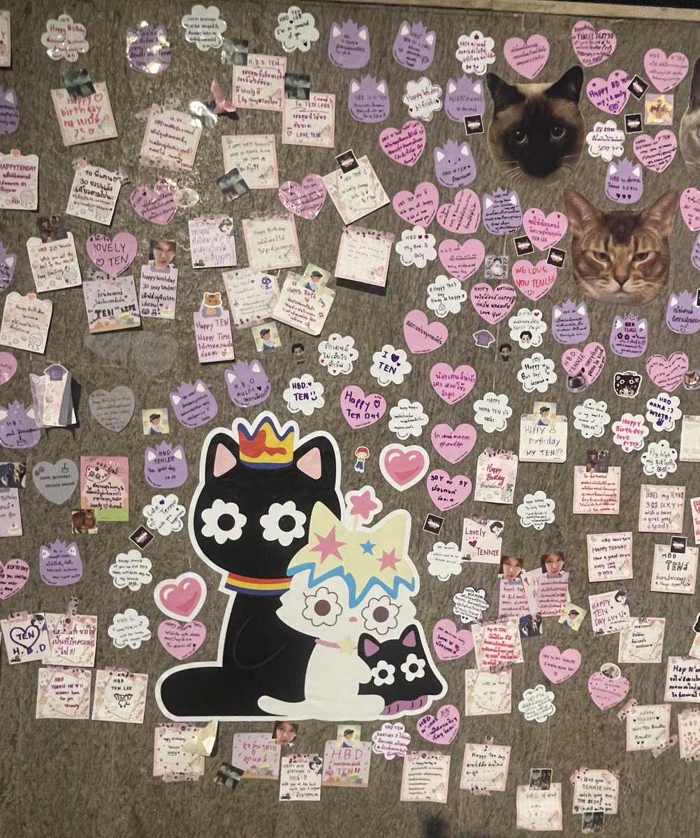 คิดถูกมากๆ ที่กลับไปอีกรอบตอนเกือบ 5 ทุ่ม นั่งอ่านไปเรื่อยๆ คนรักเตนล์เยอะมากๆ มากๆ มากๆ 
ขอบคุณการมีอยู่ของทีมโปรเจค วันเกิดของเตนล์แต่เป็นวันชุบชีวิตจิตใจเลิฟลี่ 💜💜💜

#TEN_BDAY2026
#HAPPYTENDAY