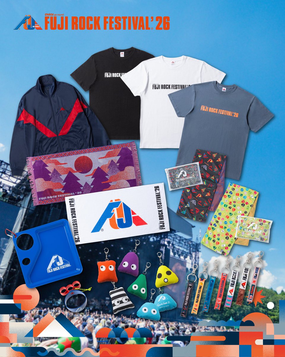 FUJI ROCK FESTIVAL'26 特設ページ公開中🌲✨ フジロック'26
