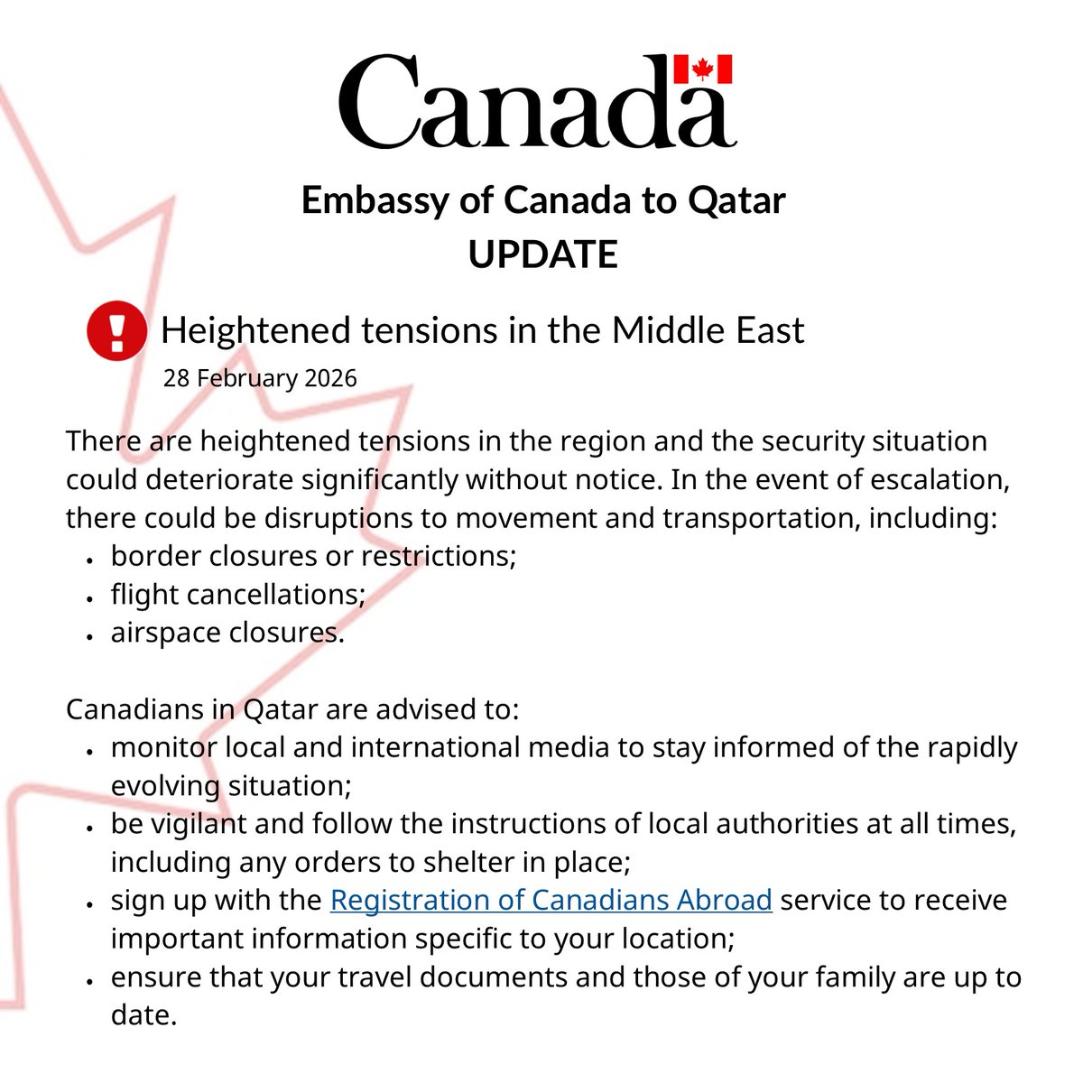 Canada in Qatar tweet media