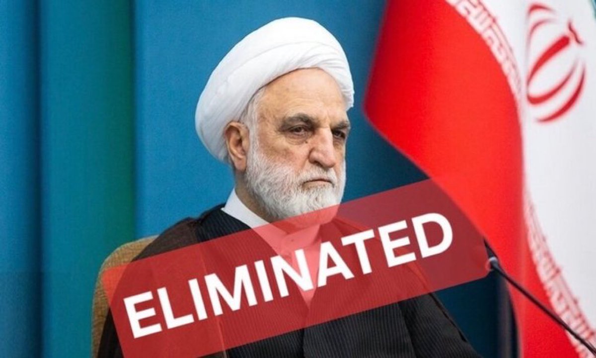 Je vous confirme que le très sympathique Gholam-Hossein Mohseni-Ejei, chef du pouvoir judiciaire de la République islamique d’Iran, ne rencontrera pas 72 vierges.

Il aurait dû y penser avant de condamner à mort 20 000 manifestants innocents!

*