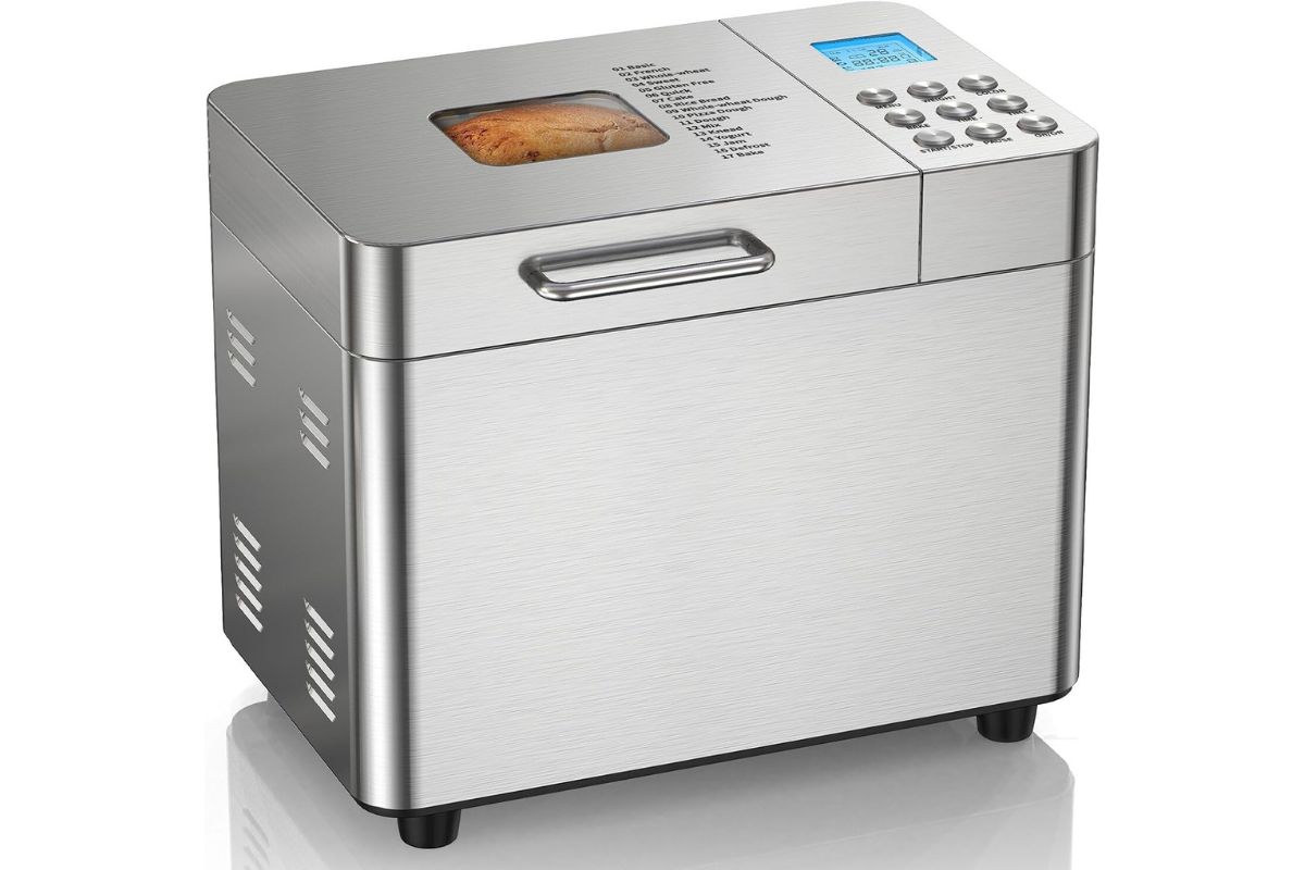 HabibAhsan20715's tweet image. OSIPOTO 2LB Automatic 17-in-1 Bread Maker Review (39% off)
Read more: myhomekitchenfinds.com/osipoto-2lb-au…

#OSIPOTO2LBBreadMaker #BreadMachine #AmazonDeal #HomeBaking #KitchenFinds