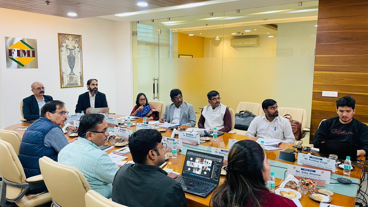 Skill Council for Mining Sector tweet media