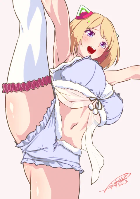 大遅刻だけどアキちゃんお誕生日おめでとう～!!! #アキロゼ生誕祭2026 #アロ絵 #スケベなアロ絵