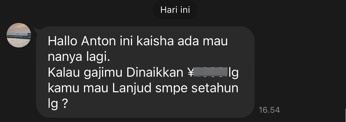 Tukokno ninja wae bos malah genah gelem, nek mung di iming iming i gaji nambah mending bali wae ngarit ke wedus.