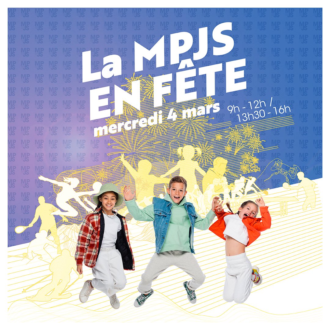 departement13's tweet photo. 💪🎉 La #MPJS de #Marseille en fête
Le 4 mars prochain, la Maison de Provence de la Jeunesse et des Sports (MPJS) de Marseille ouvre grand ses portes pour une journée festive, sportive et 100% conviviale ! Une occasion unique de découvrir des activités pour tous les âges, de s’amuser en famille ou entre amis.
Rejoignez-nous dès 09h00 pour une journée au top, gratuite et ouverte à tous 👉 https://t.co/chvVD6h7ij