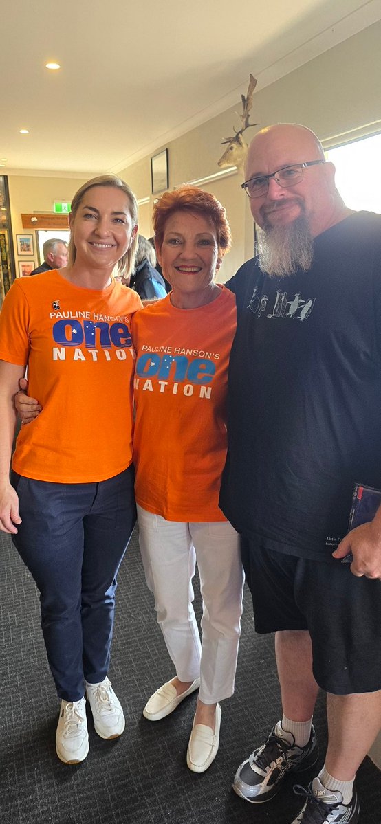 One Nation is our only answer to the corruption within our country. 
Join One Nation and make a difference. I have.