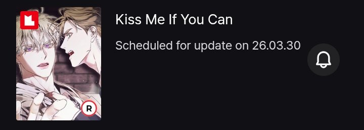 <kiss me if you can> manhwa is coming back on March 30th 

see u again once more my pookies 💖

(this for korean raws btw)