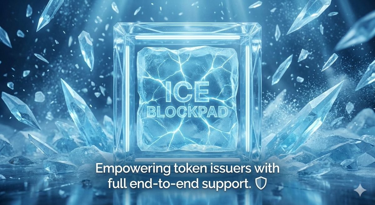 Olaniyan2703's tweet image. @ice_blockpad ❄️ Ice Blockpad is redefining Web3 launches.
A next-gen launchpad focused on transparency, security, and fair access — built to support quality blockchain projects and long-term growth.
The future is built block by block. 🚀
#IceBlockpad #Web3 #CryptoLaunchpad