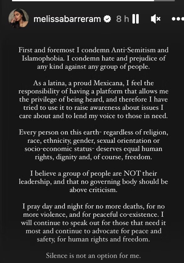 This is why toxic scream fans are hating on Melissa btw… yeah I know, it’s sad