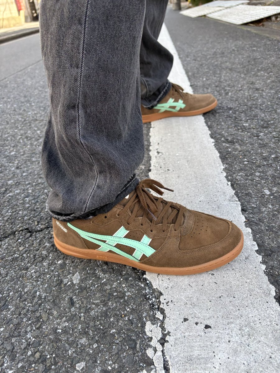 eiji_ihara's tweet photo. 今日のASICSTIGER
SKYHAND OG "Brown Storm/Ice Green"
#今日のASICSTIGER #asicstiger #asicssportstyle #skyhand https://t.co/KiXb1RBWd1