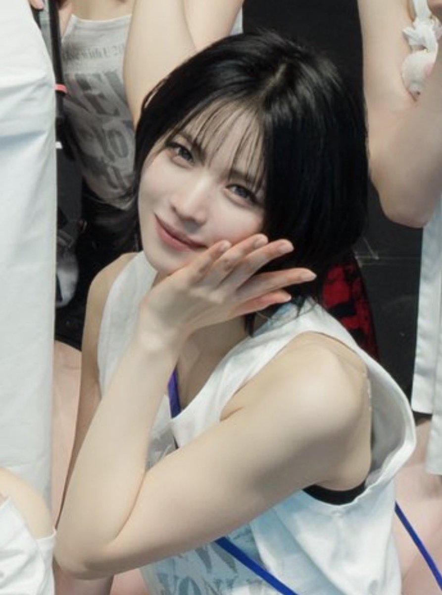 昨日のお見送り会にて 🦪自分 💜まやちゃん 🦪「マヤ様‼️マヤ様