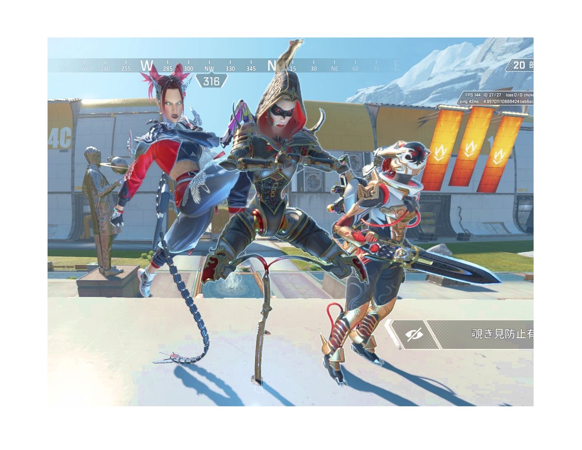 黒赤トリオおさんぽ楽しかった～！🖤❤️　クワッズ入ってくれた赤シアさんありがとうございました🫶🏻