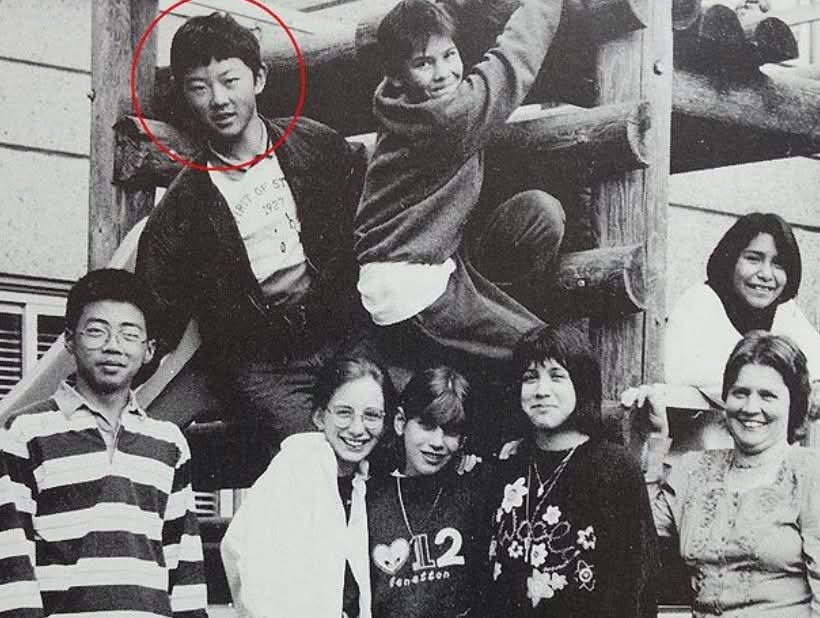 Kim Jong Un attending a Swiss high school under the name "Pak-un" in the 1990s....

In 1990s, long before he became Supreme Leader of North Korea, Kim Jong Un spent part of his youth studying near Bern, Switzerland. He attended school under the name “Pak-un” (and similar