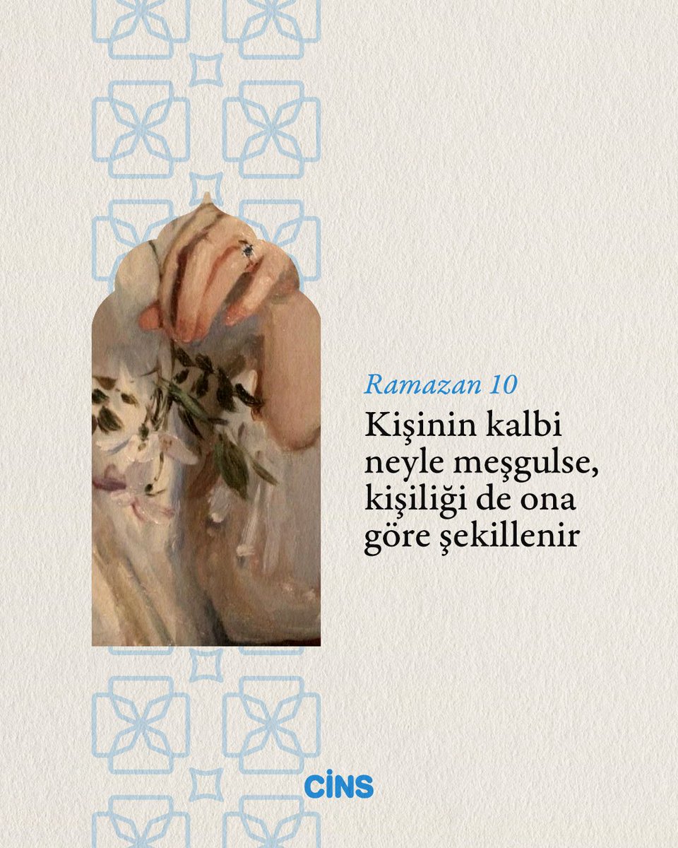 Neyle meşgul olursan ona dönüşürsün.