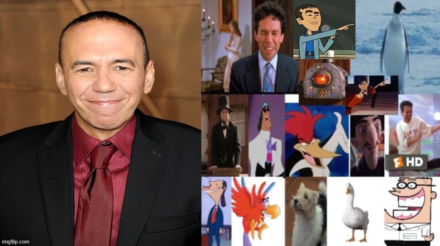 jones_est's tweet photo. Remembering Gilbert Gottfried On His 71st Birthday. #GilbertGottfried @AmyYasbeck4real @yakkopinky @CamClarkeVoices @SamuelLJackson @IJasonAlexander @GaborCsupo @FairlyOddFather @chrisrock @ScottWeinger @TheLewisBlack @johnkrasinski @iamwandasykes @dsantat @nancycartwright https://t.co/14Ca85fXAF