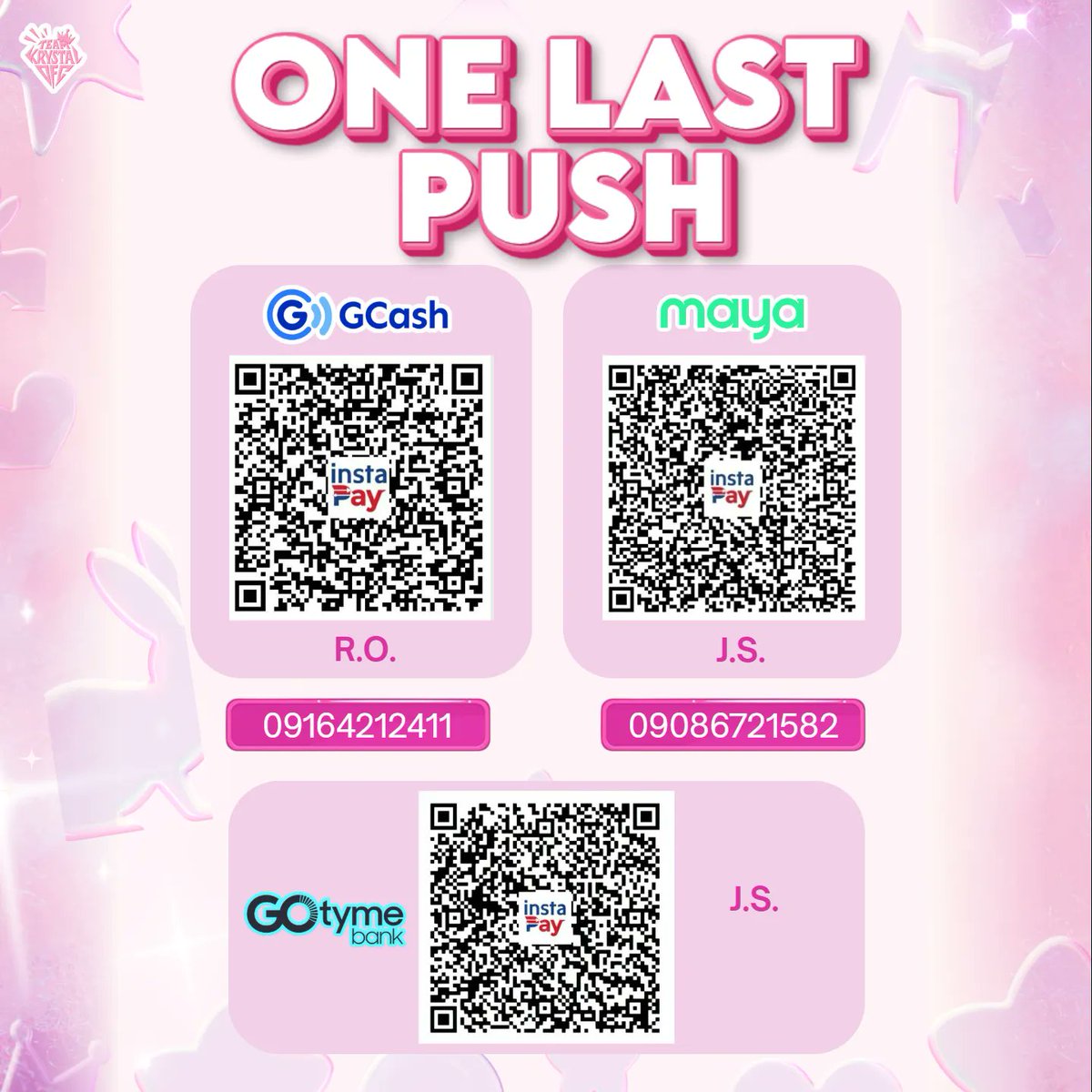 _teamkrystalofc's tweet photo. ONE LAST PUSH, TALIANS. 

This is it — our final donation drive for BBS Krystal. Every peso counts, every share matters, and every effort brings us closer to making her our next kapamilya Big Winner.

If you have the means, please help us push until the very last second. Let’s finish strong and show Krystal how powerful her fandom is. 

KRYSTAL FOR BIG WINNER