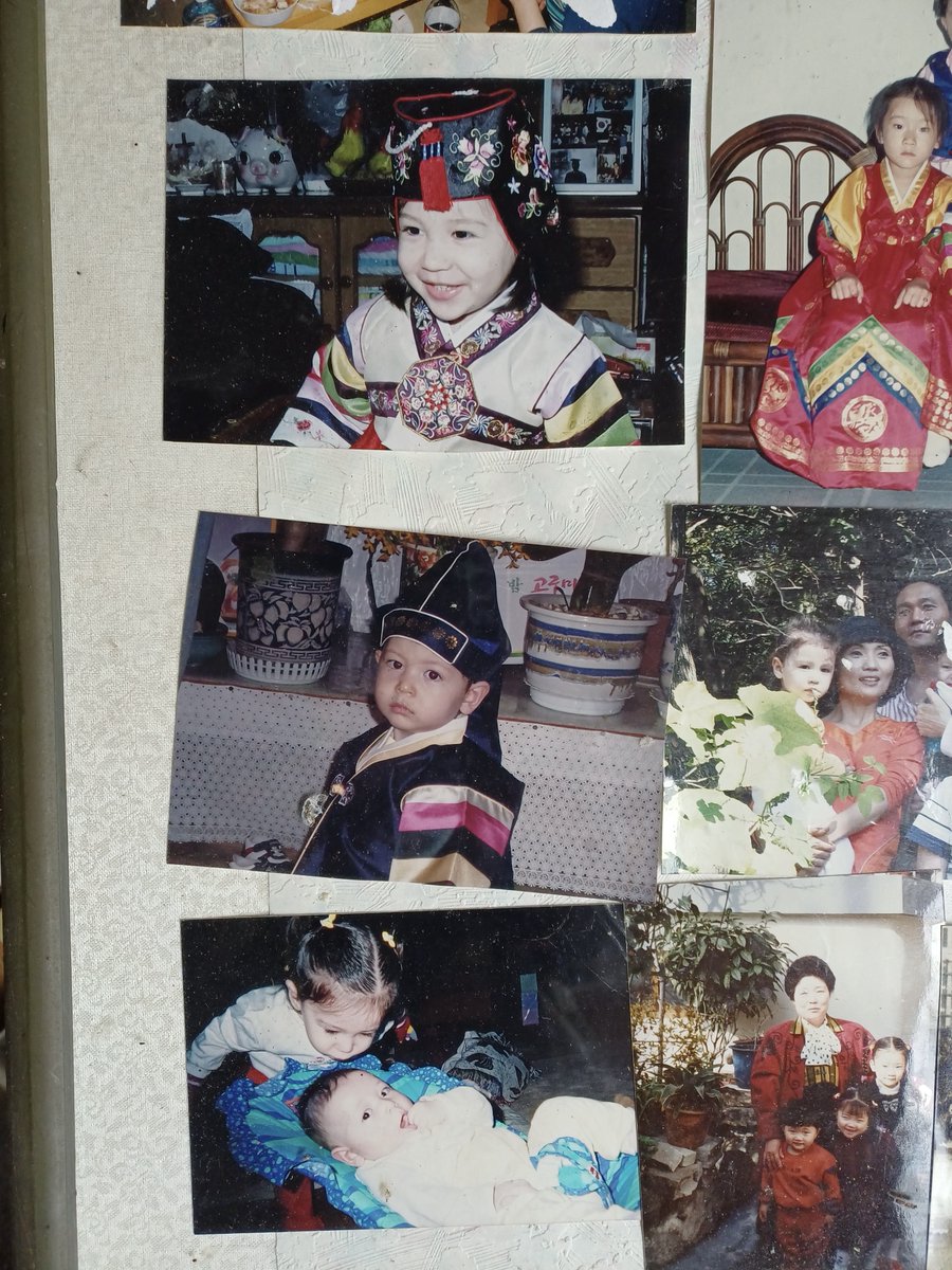 Samm_Lim's tweet photo. My Korean American kids in their first 'Hanboks'. We visited Korean grandma in Mokpo, South Korea. It was Lunar New Year. Super cold, so we mostly stayed on the sofa under the heated blanket. (my husband was on the phone trying to sell his gearboxes).
#ElonMusk #gearbox https://t.co/eUbleliw2e