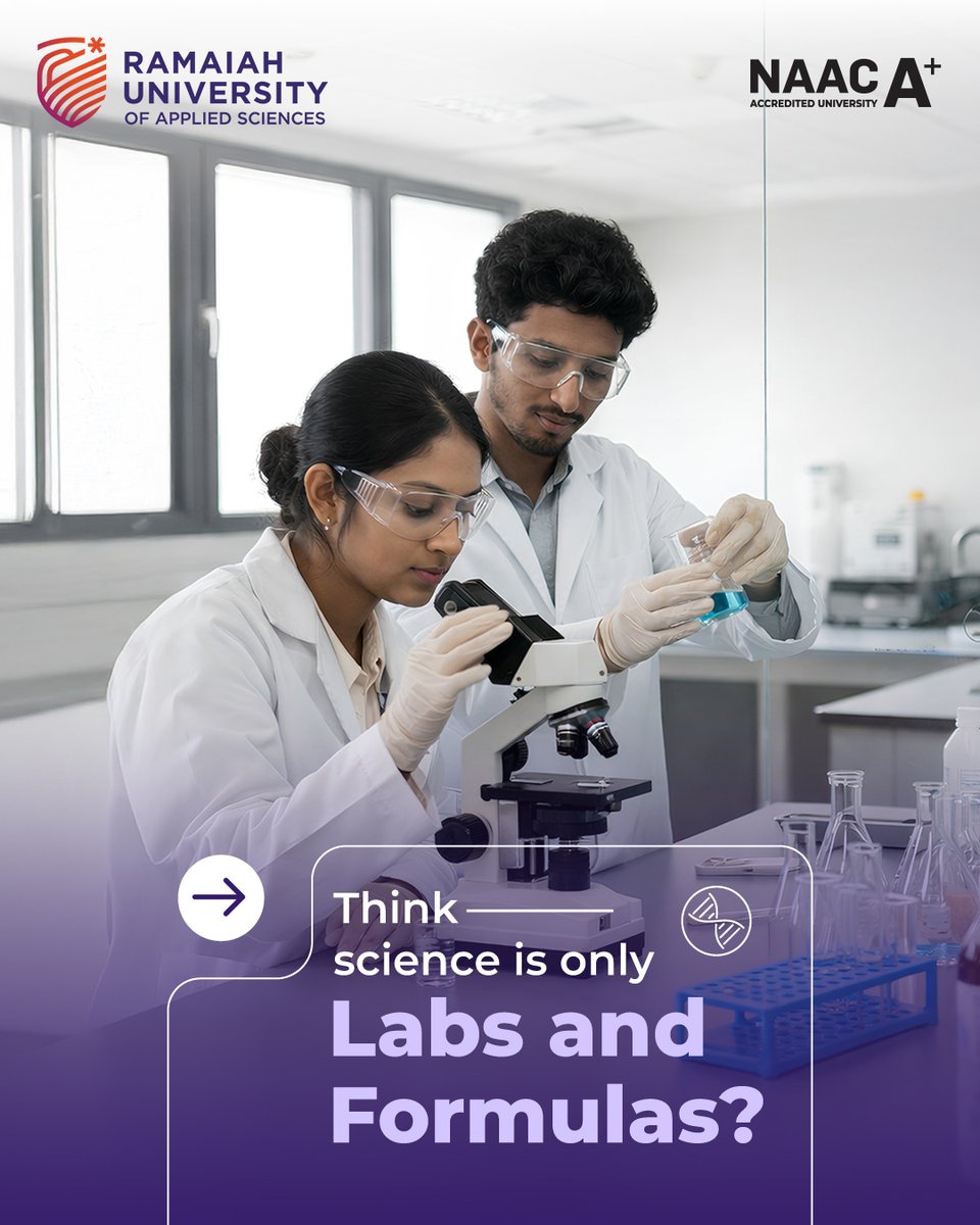 Ramaiah University of Applied Sciences tweet media