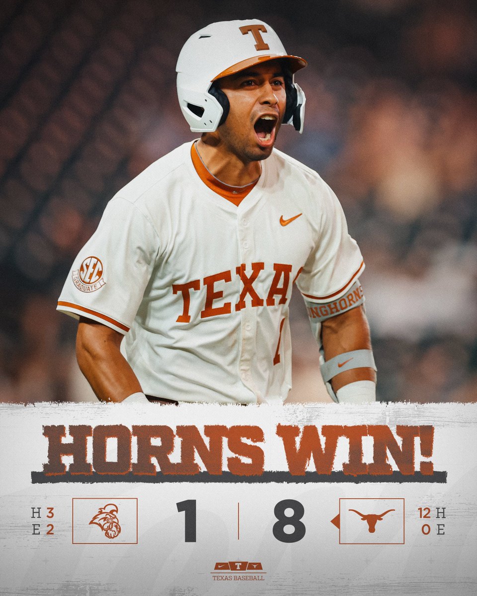 8 and left no crumbs 🤘

#HookEm