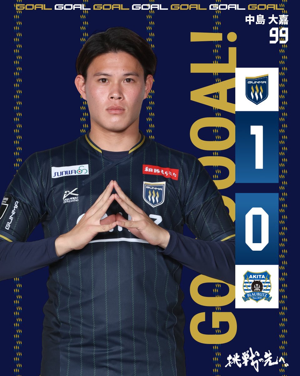 GOOOOAL!!!⚽ 明治安田J2・J3百年構想リーグ 第4節 #ザスパ群馬 1-0