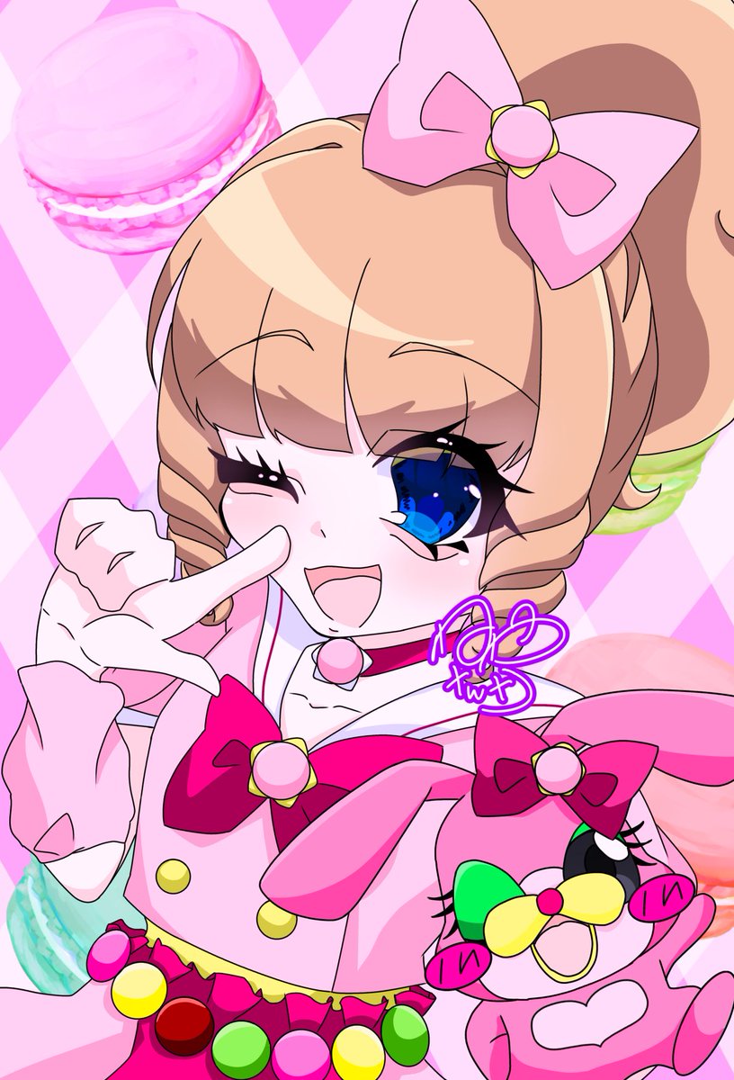 ピンキーマカロン