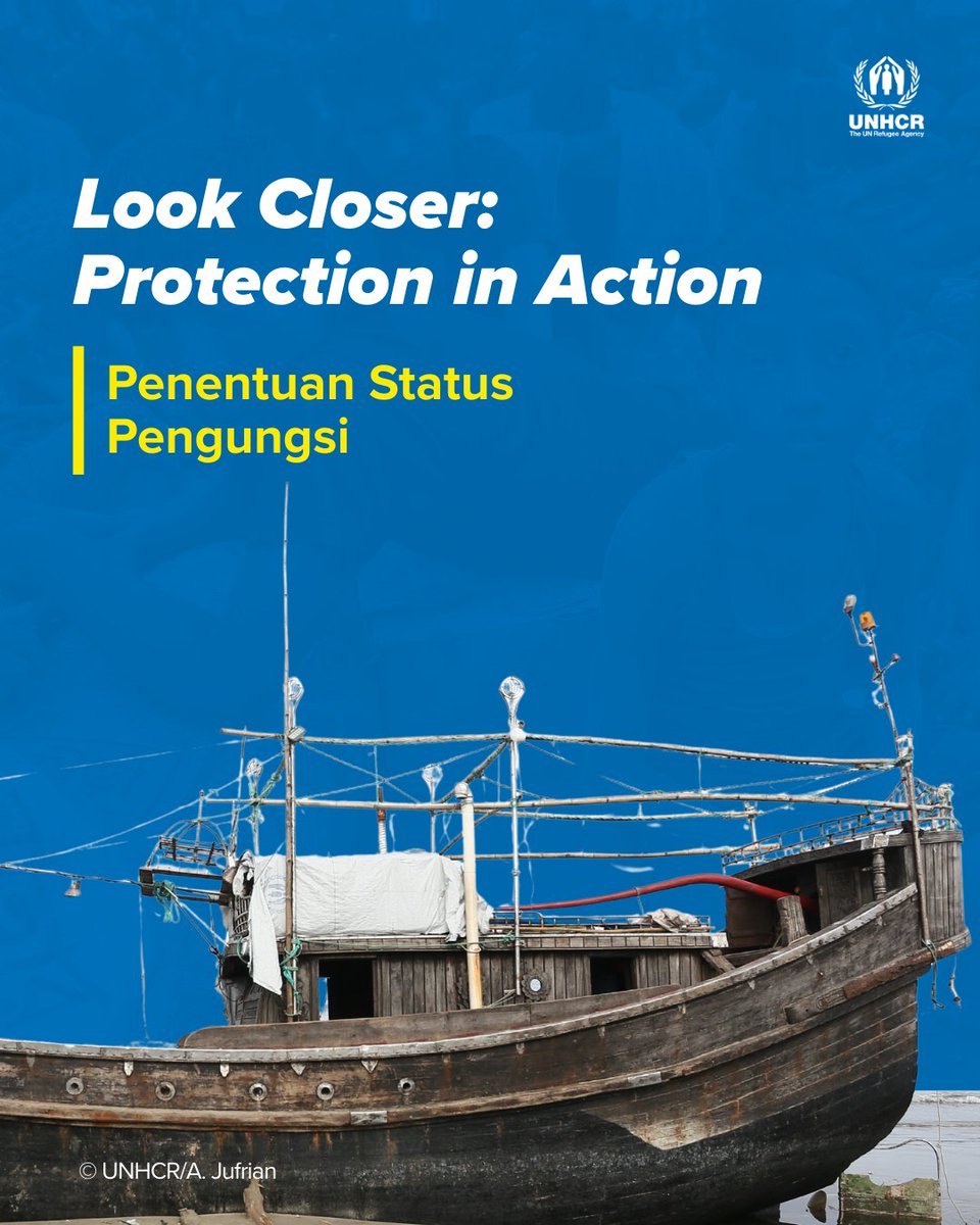 UNHCR Indonesia tweet media