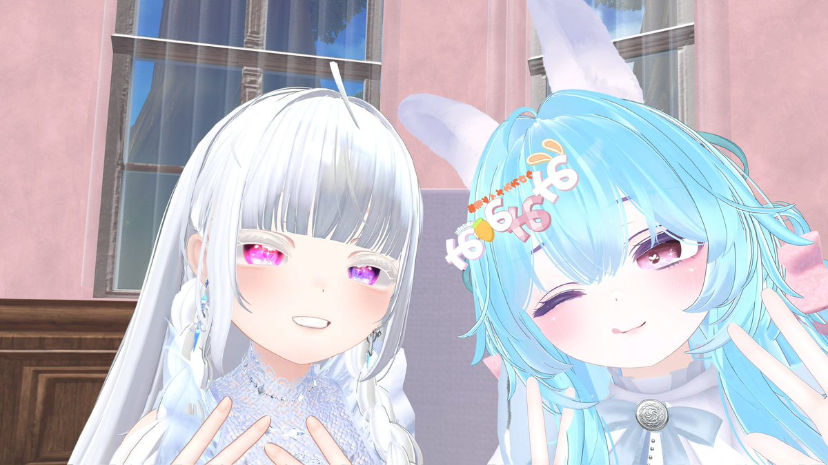 一昨日は #VRC_みみみみ にはじめて帰宅しました〜！ 可愛らしい