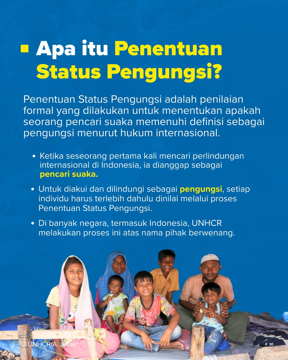 UNHCR Indonesia tweet media