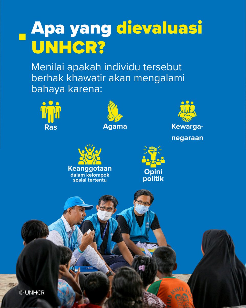UNHCR Indonesia tweet media