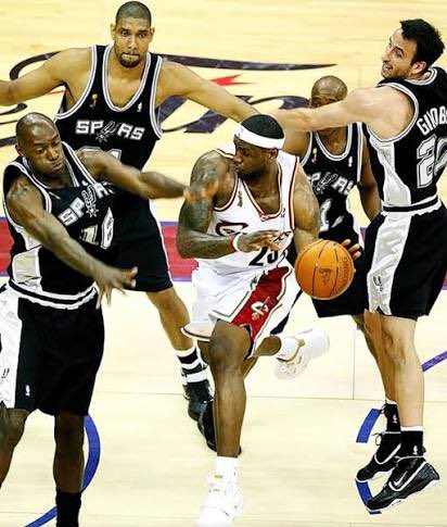216SuperBrowns's tweet photo. “LeBron has 6 Finals Losses. He has a losing record.”

Sure fam here’s 5 of them. All against better teams than MJ ever faced. All with injured teammates or against 2 top 10 players that had to team up.

4 rings - more rings than any player has ever led his team to other than Bill and MJ.

Best player on 10 conference chip teams - the most.

183 Playoff Wins. - most.

Elite 65% Win Percentage in Playoff and Regular season despite having played 1800 games.

They’re only argument is to try to convince you that LeBron is a “career loser” or “doesn’t show up for the big moments”

It’s all to protect MJ and Kobe. It’s all bullshit.