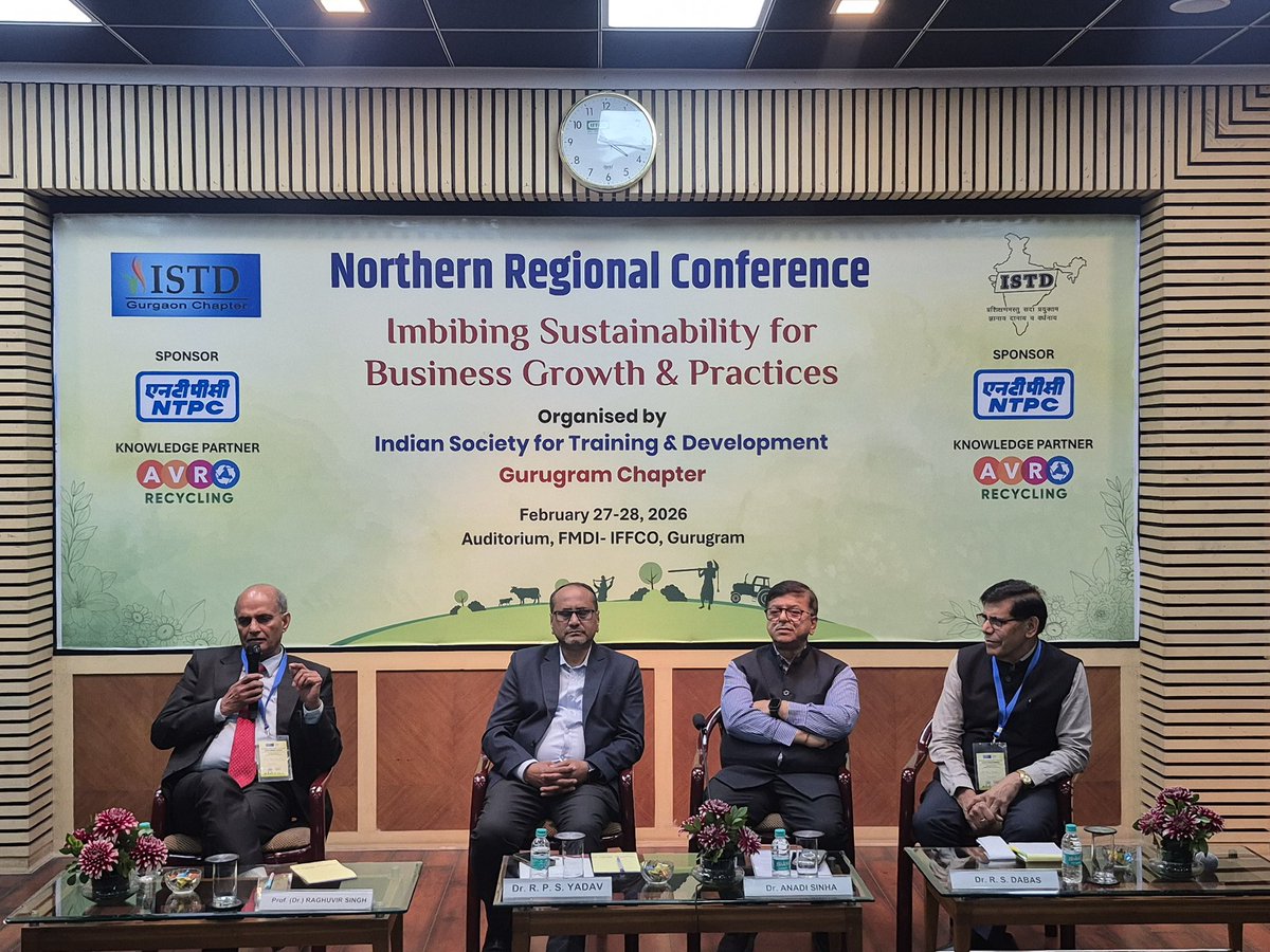 drraghvendra64's tweet photo. Yesterday I shared my CSR view work of Kanjar and Tribals community as panelist  during Northern Regional Confrence organised Con organised by Indian society for Training and Development at FMDI https://t.co/euKLPhRA9D