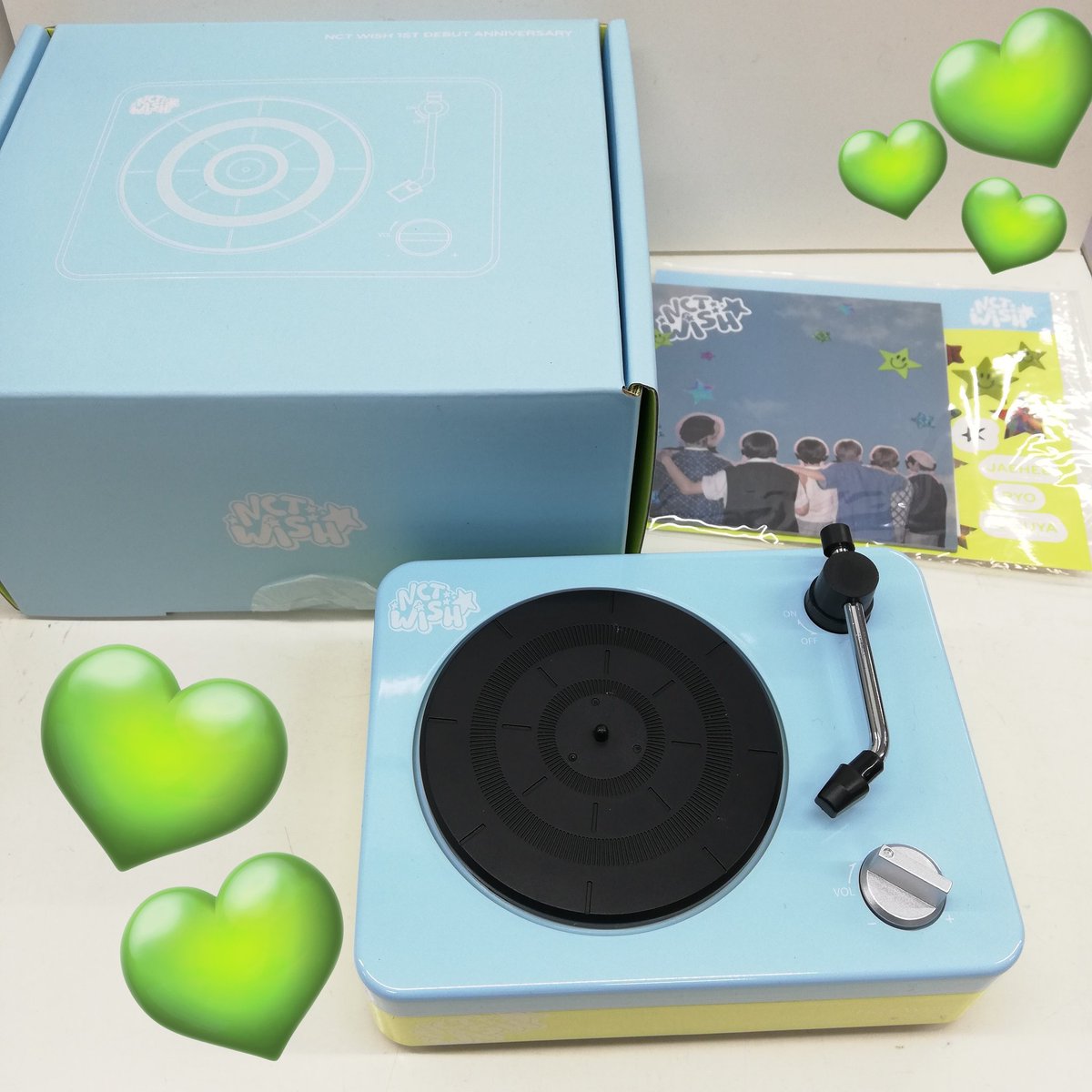 ʚ꒰ঌ #NCT #NCTWISH ໒꒱ɞ 1st ANNIVERSARY MDのターンテーブル