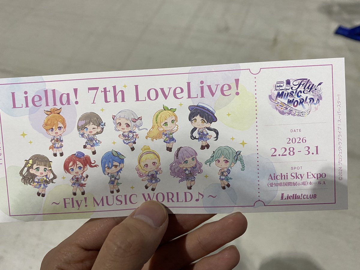 2期生自引きで神すぎる！ #Liella_7th_愛知Day1