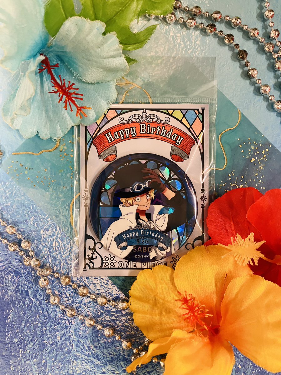 新商品】麦わらストア限定 ワンピース HBDステンドグラス風ホログラム