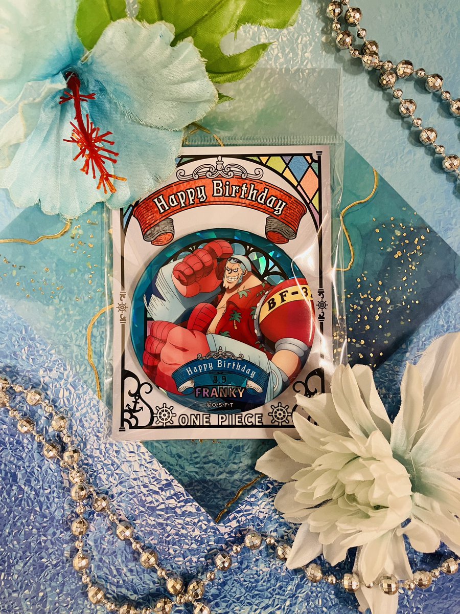 新商品】麦わらストア限定 ワンピース HBDステンドグラス風ホログラム