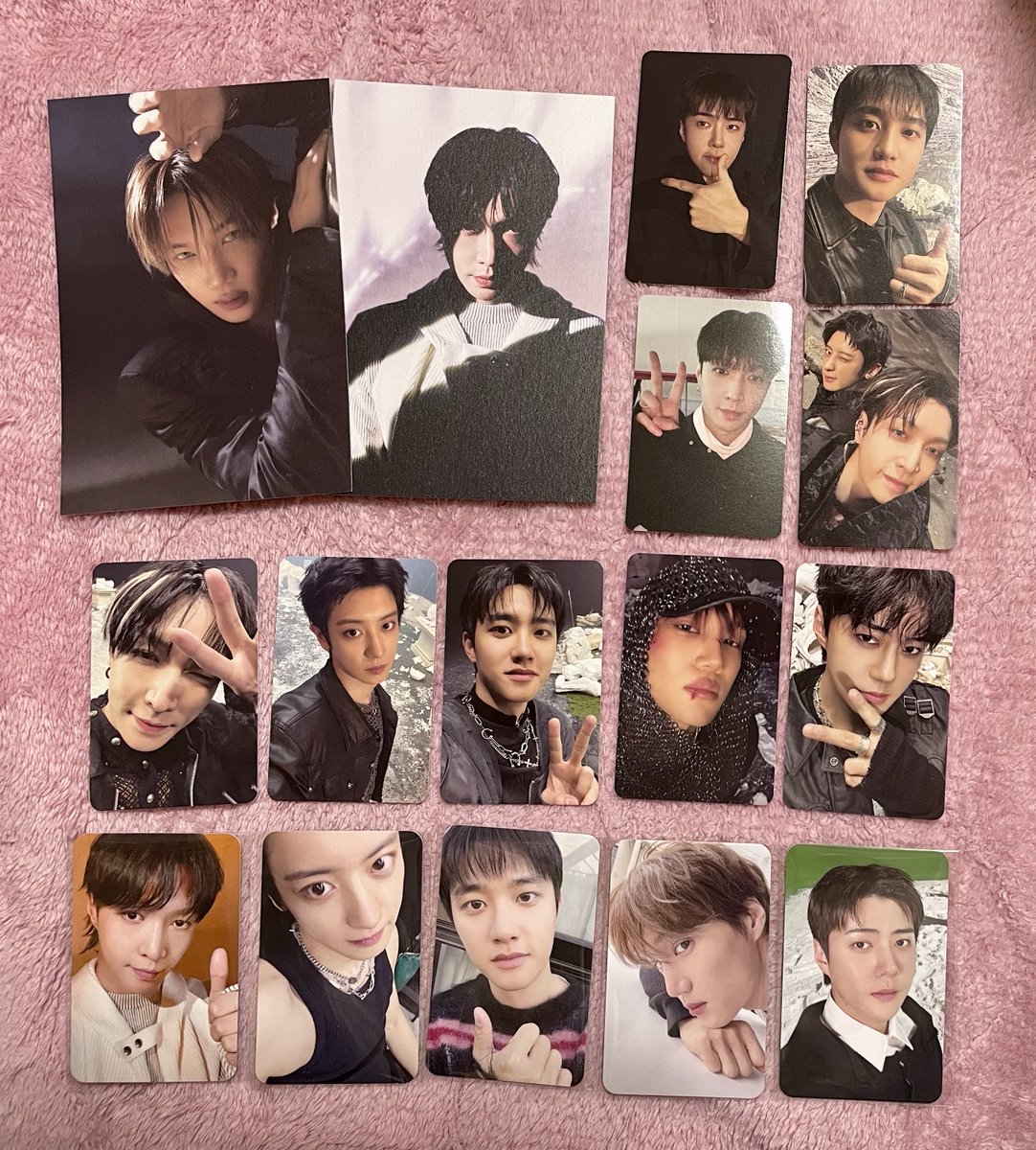 REVERXE EXO verse ペンミ トレカ 交換 譲) レイ チャニョル ギョンス